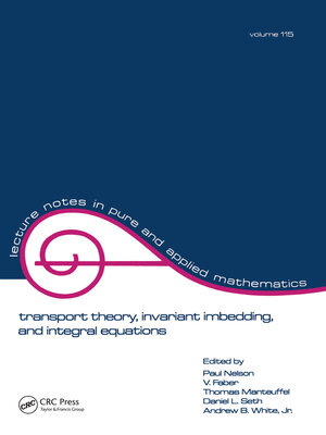 cover image of Transport Theory